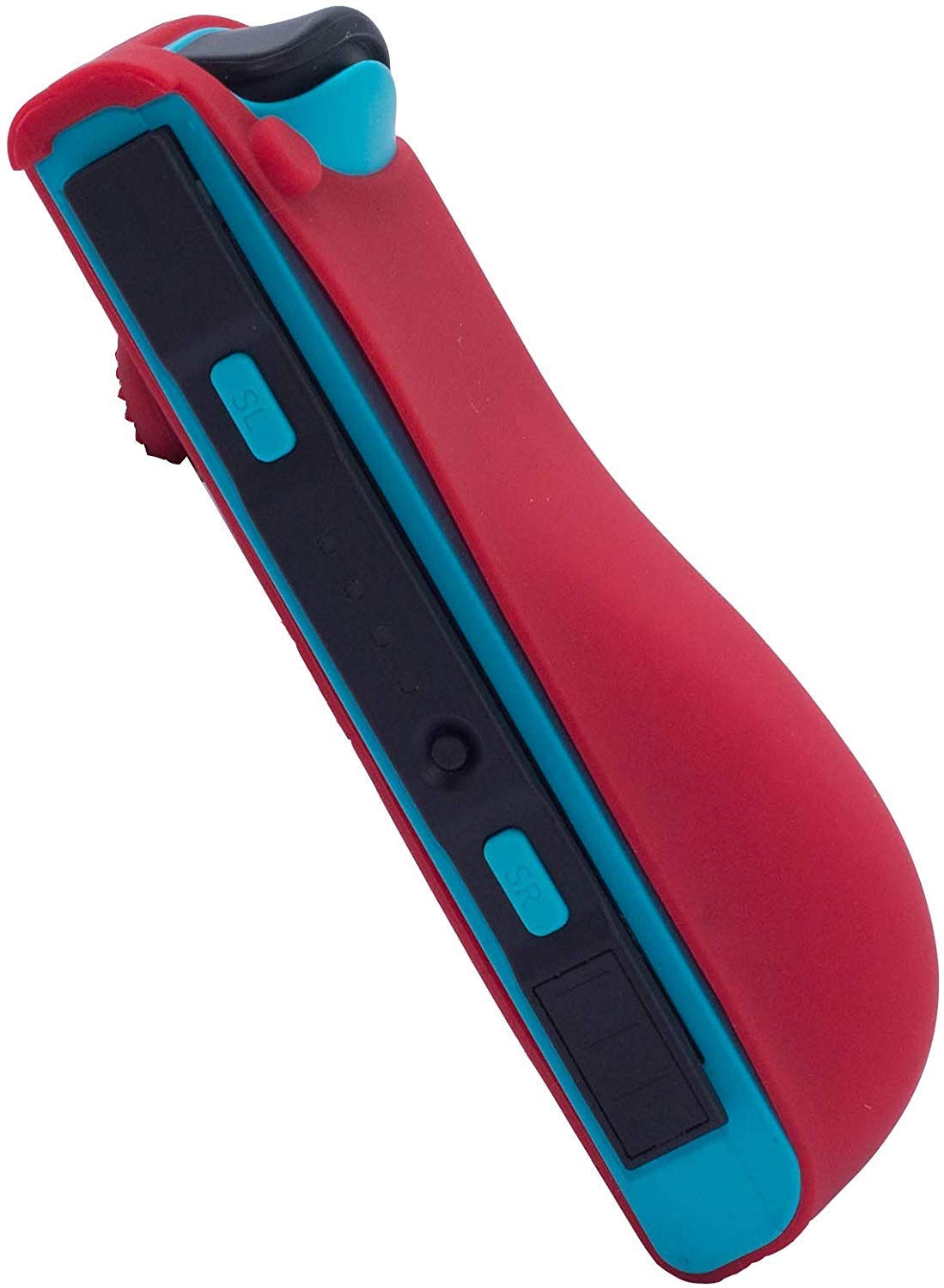Funda Fr·Tec Protectora Silicona + Grip Rojo - Joy-Con izquierdo Funda Fr·Tec Protectora Silicona + Grip Rojo - Joy-Con izquierdo